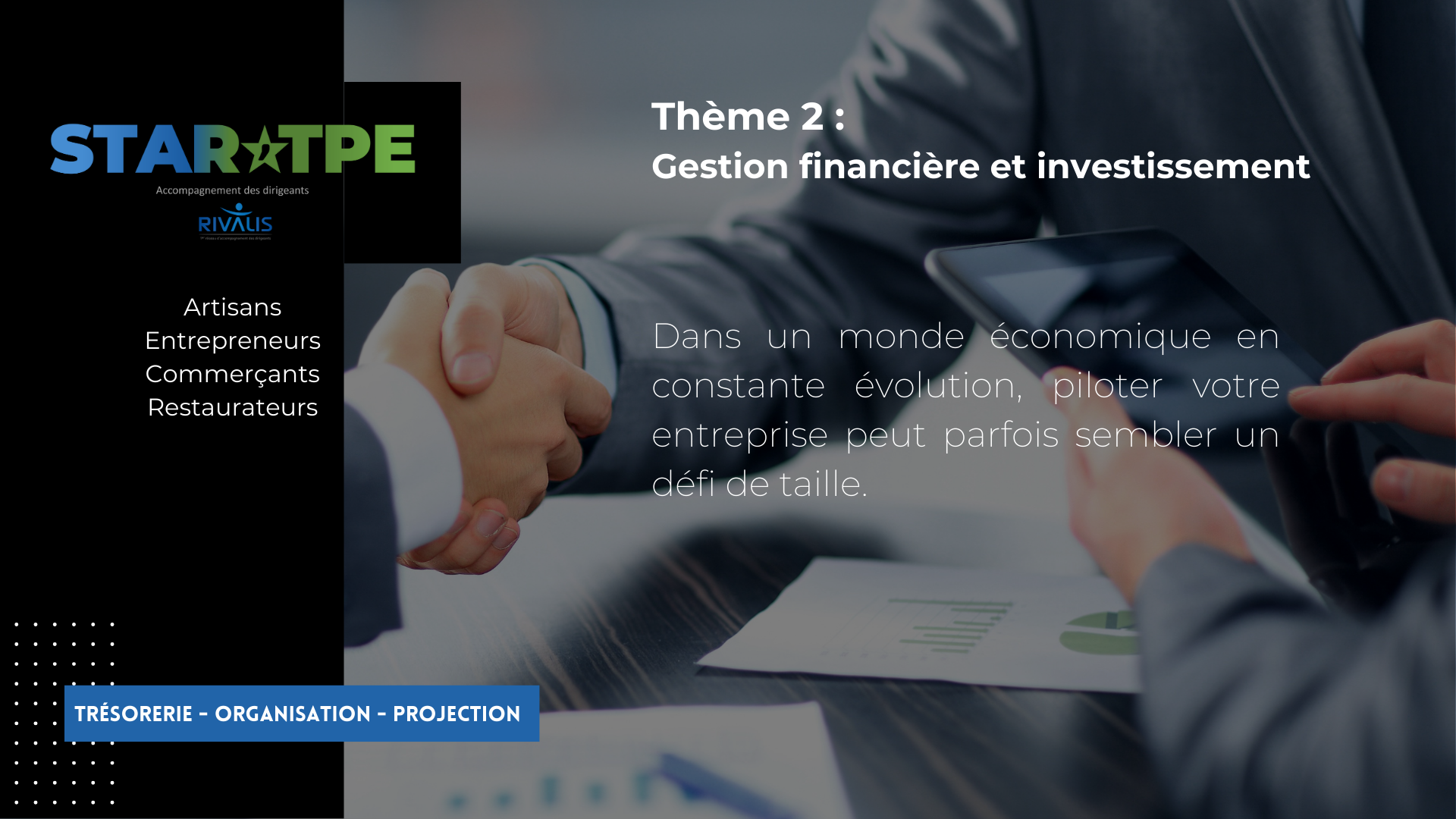 Gestion financière et investissements