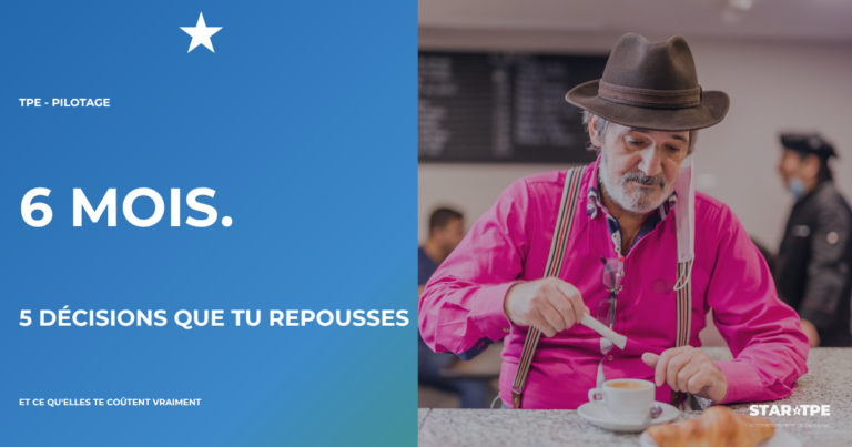 Les 5 décisions que tu repousses (et leur vrai coût mensuel)
